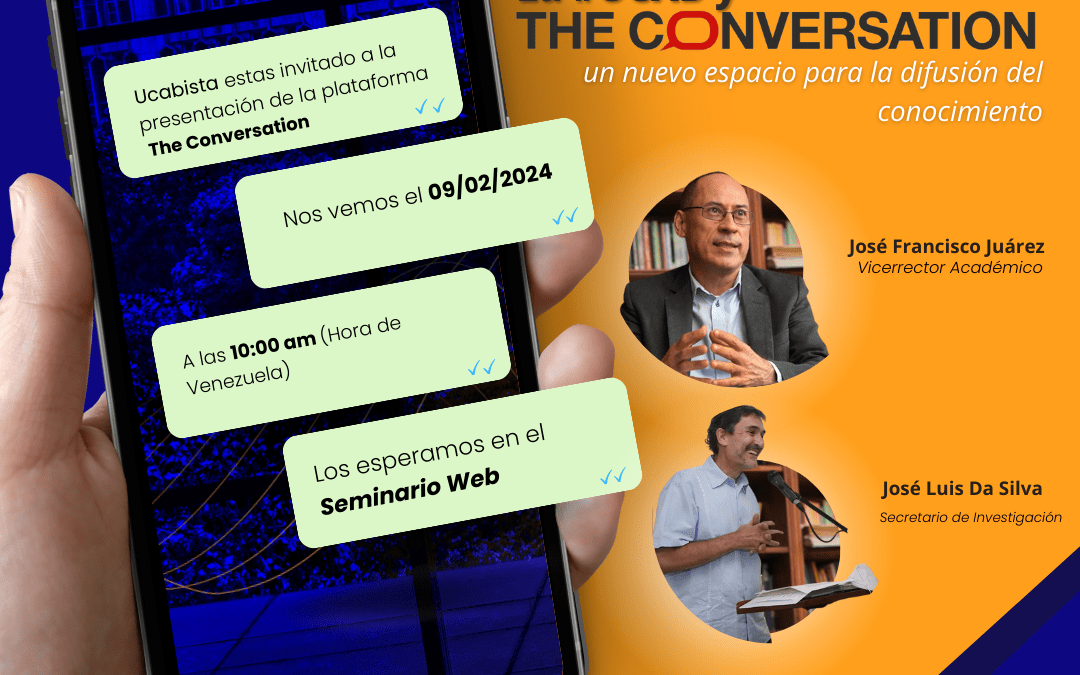 La UCAB y The Conversation: un nuevo espacio para la difusión del conocimiento